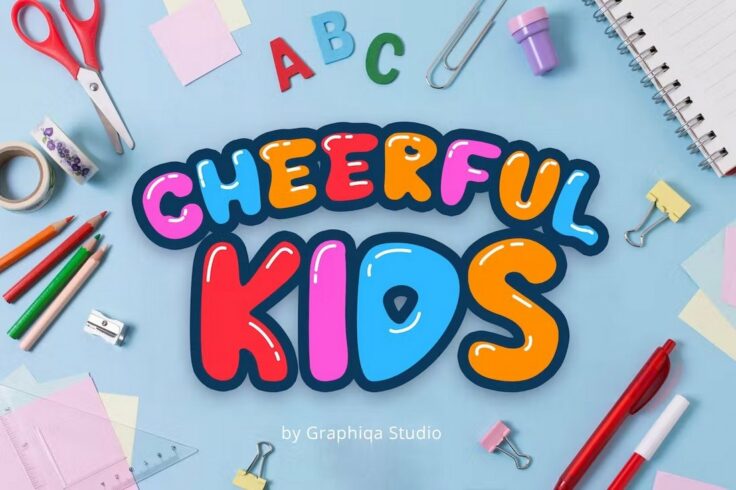 View Information about Cheerful Kids Fun Children’s Font