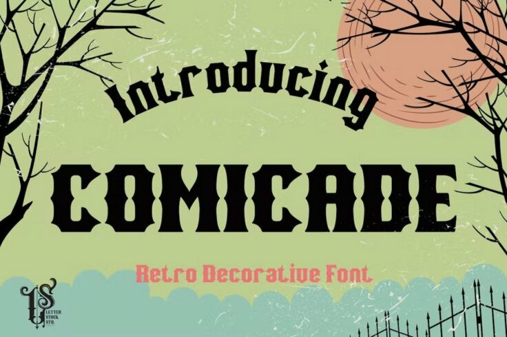 View Information about Comicade Retro Comic Font