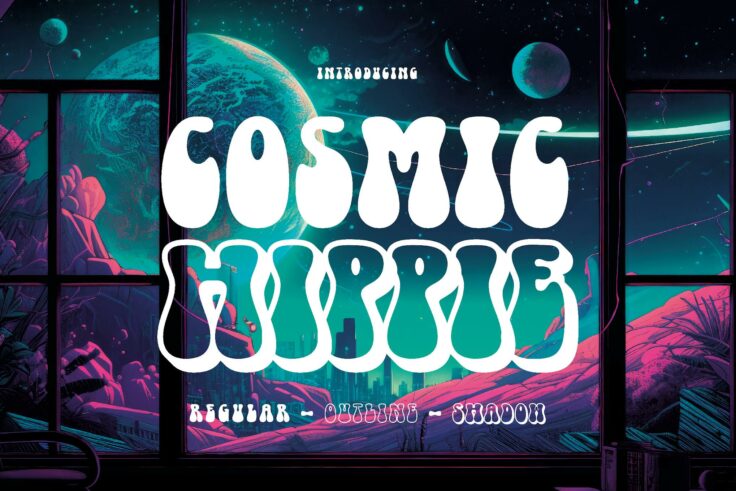 View Information about Cosmic Hippie Font