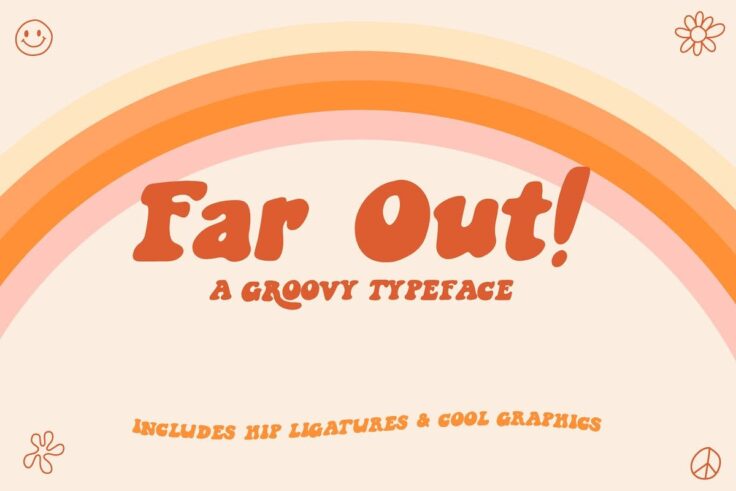 View Information about Far Out Retro Funky Font