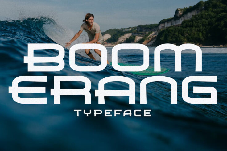 View Information about Boomerang Hawaiian Retro Font