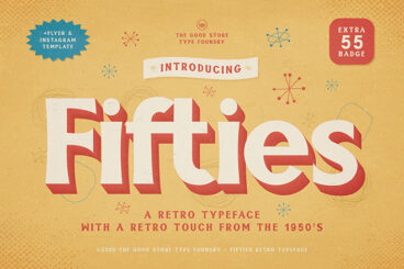 30+ Best Mid-Century Fonts (50’s + 60’s Retro Fonts)