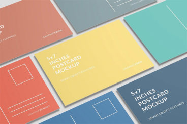 30+ Postcard Mockup Templates (Free & Pro)