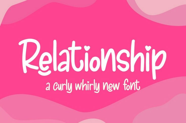 View Information about Relationship Curly Girly Font