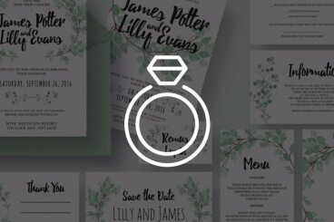 70+ Gorgeous Wedding Invitation Templates