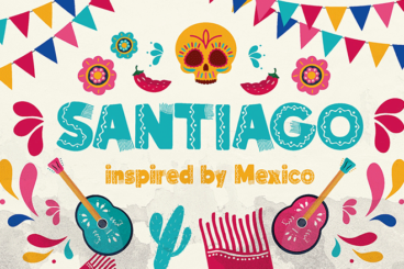 25+ Mexican Fonts (Fiesta, Hispanic, Latino + Cinco De Mayo Fonts)